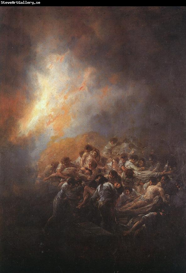 Francisco de Goya The Fire